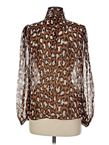 Diane von Furstenberg Long Sleeve Blouse (view 2)