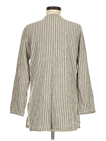 Real Clothes 3/4 Sleeve Button-Down Shirt (view 2)