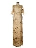 JS Collections 100% Polyester Gold Cocktail Dress Size 10 - photo 1