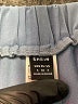 Shein 100% Polyester Solid Blue Casual Pants Size S - photo 4