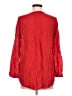 Lucky Brand Red Long Sleeve Blouse Size M - photo 2