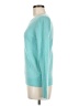 Tahari 100% Cashmere Teal Cashmere Pullover Sweater Size M - photo 5