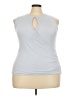 Ann Taylor Silver Sleeveless Top Size XXL - photo 1