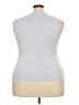 Ann Taylor Silver Sleeveless Top Size XXL - photo 2