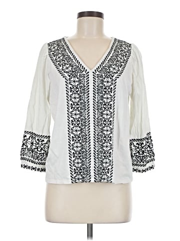 Purejill 3/4 Sleeve Blouse (view 1)