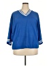 Assorted Brands 100% Polyester Blue 3/4 Sleeve Top Size XXL - photo 1