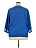 Assorted Brands 100% Polyester Blue 3/4 Sleeve Top Size XXL - photo 2