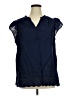 Lane Bryant Blue Sleeveless Blouse Size 14 - 16 Plus - photo 1