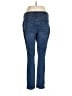 NYDJ Solid Blue Jeans Size 12 - photo 2