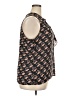Ann Taylor 100% Polyester Black Sleeveless Blouse Size XXL - photo 4