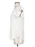 Express Ivory Short Sleeve Blouse Size XS - photo 5