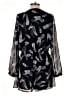 Express 100% Polyester Graphic Black Romper Size L - photo 2