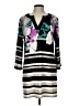Alfani Print Black Casual Dress Size L - photo 1