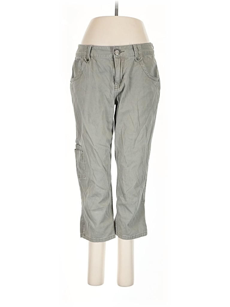 Pre-owned Dkny Jeans Cargo Pants In Gray