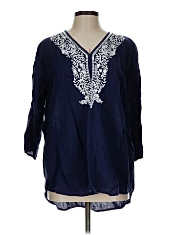 Saks Fifth Avenue 3/4 Sleeve Blouse (view 1)