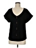 Unbranded Black Short Sleeve Top Size M - photo 1
