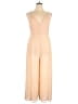 Molly Bracken 100% Polyester Tweed Tan Jumpsuit Size XL - photo 1