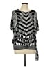 Rafaella Black Short Sleeve Blouse Size L - photo 1