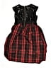 Assorted Brands 100% Polyester Plaid Black Dress Size 16 - photo 2