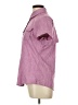 Magellan's Houndstooth Pink Short Sleeve Button-Down Shirt Size L - photo 5