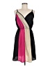 Mossimo 100% Polyester Color Block Black Cocktail Dress Size M - photo 1