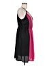 Mossimo 100% Polyester Color Block Black Cocktail Dress Size M - photo 4