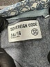 Sovereign Code Checkered-gingham Blue Short Sleeve Button-Down Shirt Size 14 - photo 3