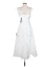 Lulus 100% Polyester White Cocktail Dress Size S - photo 2