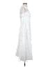 Lulus 100% Polyester White Cocktail Dress Size S - photo 4