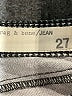 Rag & Bone/JEAN Chevron-herringbone Gray Casual Pants Size 27 waist - photo 7