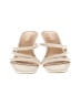 Chico's 100% Leather Ivory Sandals Size 6 1/2 - photo 2