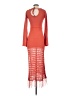 Lulus Orange Casual Dress Size S - photo 2