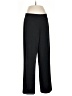 Anne Klein Chevron-herringbone Black Dress Pants Size M - photo 1