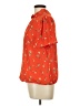 Sara Michelle Orange Short Sleeve Blouse Size L - photo 5