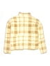 The North Face 100% Polyester Plaid Yellow Jacket Size 14 - 16 - photo 2
