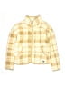 The North Face 100% Polyester Plaid Yellow Jacket Size 14 - 16 - photo 1