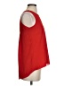 Noah 100% Polyester Red Sleeveless Blouse Size S - photo 4