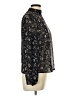 Unbranded Black Long Sleeve Blouse Size L - photo 4