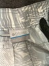 Columbia 100% Nylon Print Gray Athletic Shorts Size L - photo 3