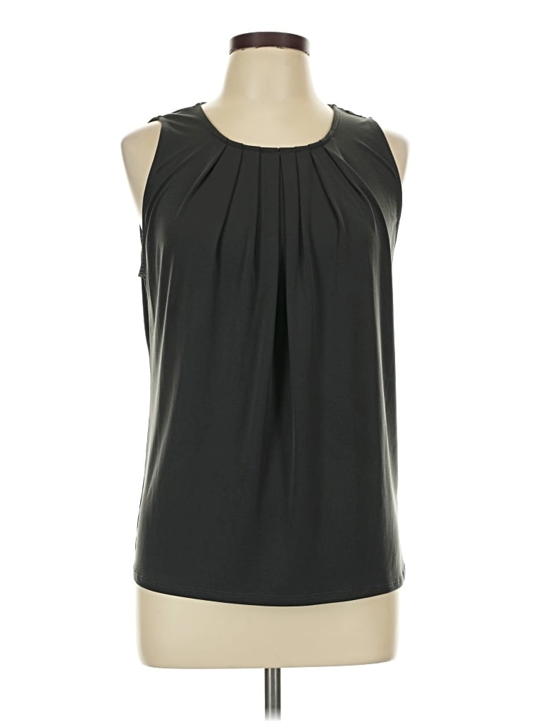 Pre-owned Shiela Rose Sleeveless T-shirt In Black