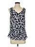 CAbi 100% Polyester Silver Tank Top Size S - photo 1