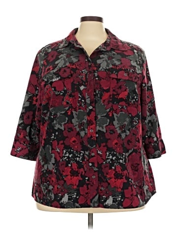Croft & Barrow 3/4 Sleeve Blouse (view 1)