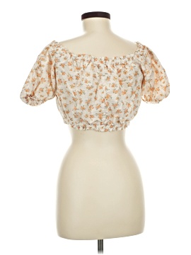 American Eagle Outfitters Short Sleeve Blouse (view 2)