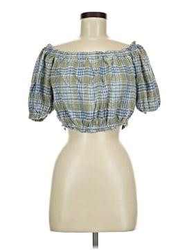 American Eagle Outfitters Short Sleeve Blouse (view 1)