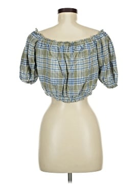 American Eagle Outfitters Short Sleeve Blouse (view 2)