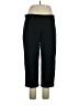 Purejill Solid Black Active Pants Size L - photo 1