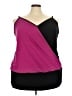 Torrid 100% Polyester Purple Sleeveless Blouse Size 5X Plus (5) - photo 1