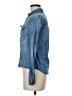 Forever 21 100% Cotton Blue Long Sleeve Button-Down Shirt Size M - photo 5
