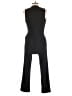 Spense Solid Black Jumpsuit Size 10 Petite - photo 2