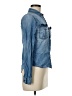Forever 21 100% Cotton Blue Long Sleeve Button-Down Shirt Size M - photo 4